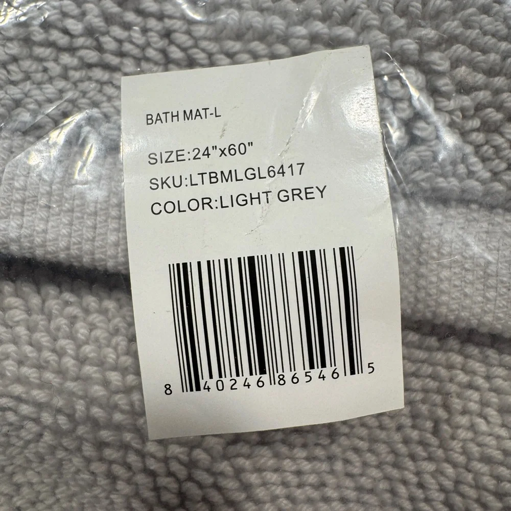 Cozy Earth Large 24x60 Loop Terry Bath Mat
